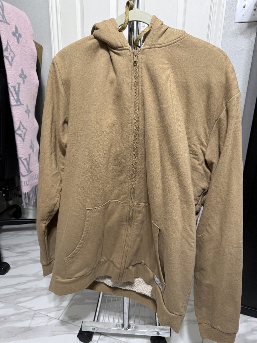 Eddie Bauer Men's Shearling Hoodie - TL